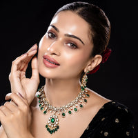 Elegant Emerald Bridal-Mivanaa