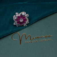 Timeless Ruby Brilliance-Mivanaa
