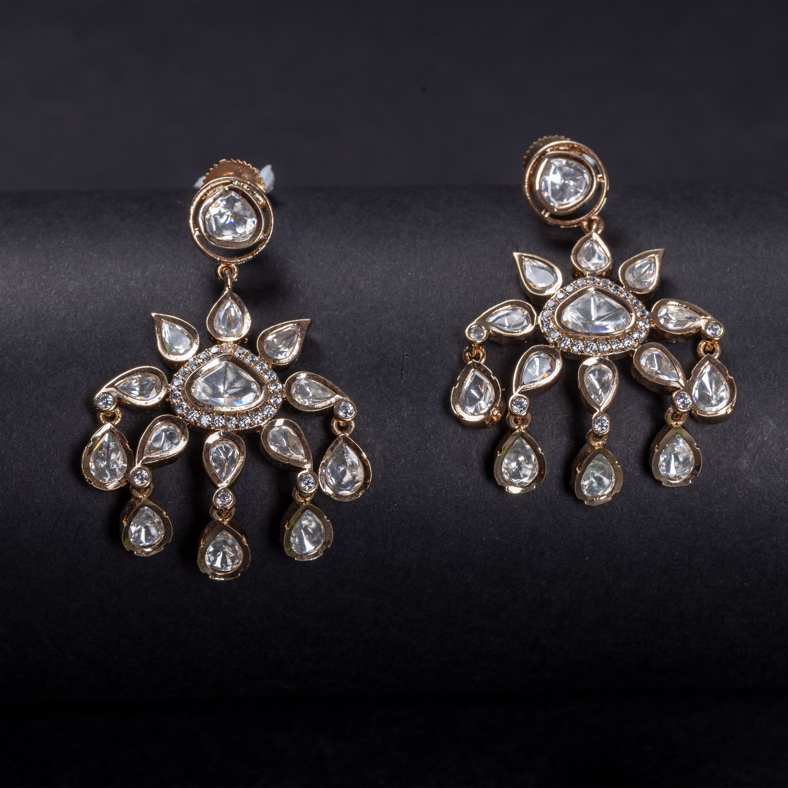 Nooré Regalia Radiance – Real Polki Elegance-Mivanaa