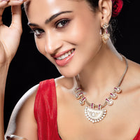 Radiant Royal Kundan Ensemble-Mivanaa