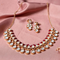 Sitaara Luxe Polki Set-Mivanaa