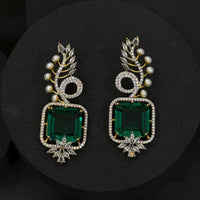 Emerald Grace Statement Earrings