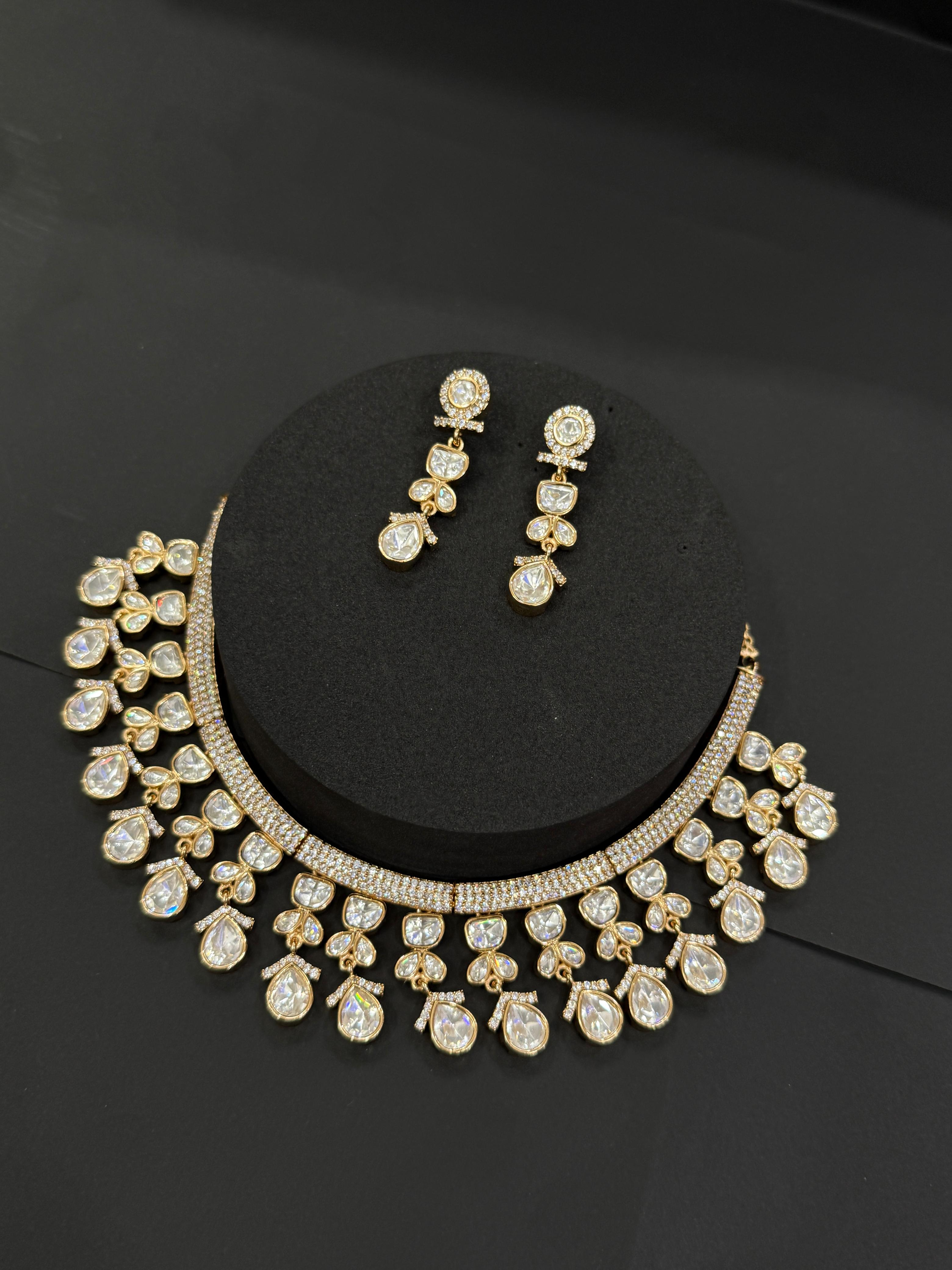 Eternal Glow Polki Necklace Se-Mivanaa