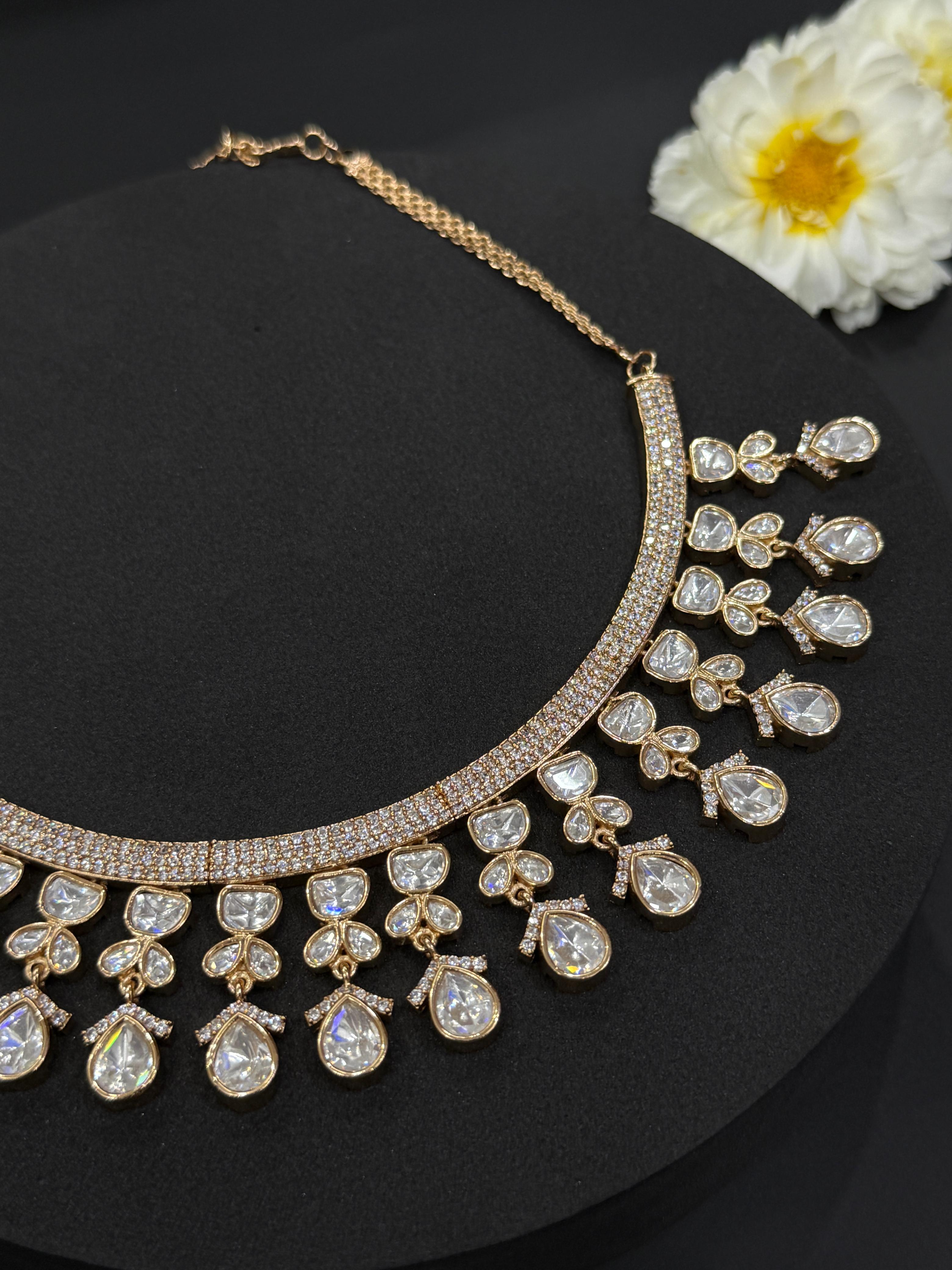 Eternal Glow Polki Necklace Se-Mivanaa