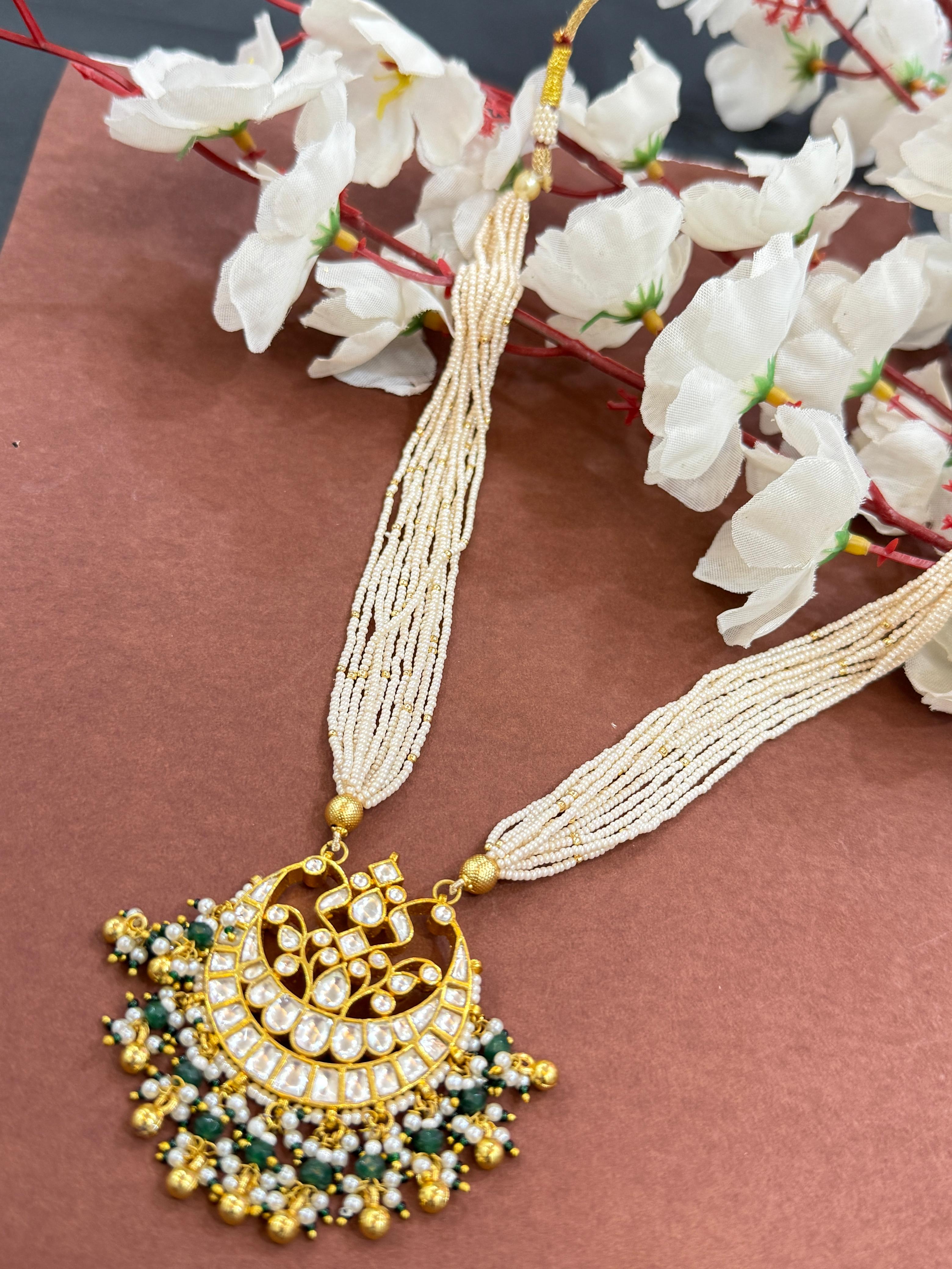 Royal Mehar Pacchi Kundan-Mivanaa