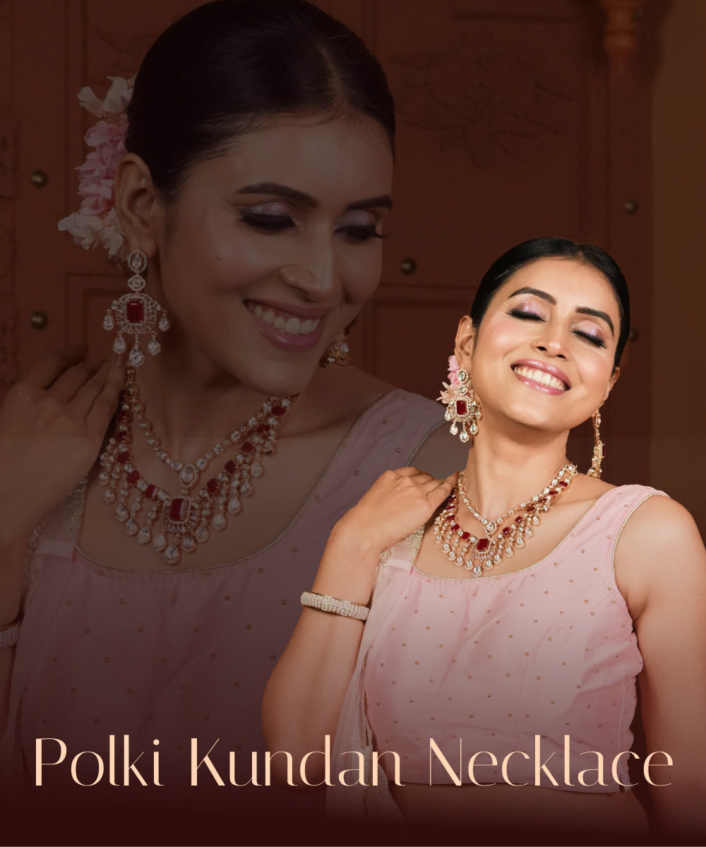 Ethereal Radiance Kundan Polki Set