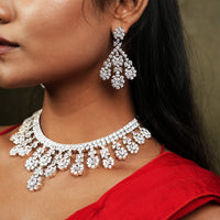 Radiant Luxe American Diamond Necklace Set