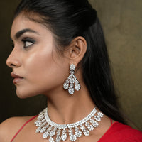 Radiant Luxe American Diamond Necklace Set