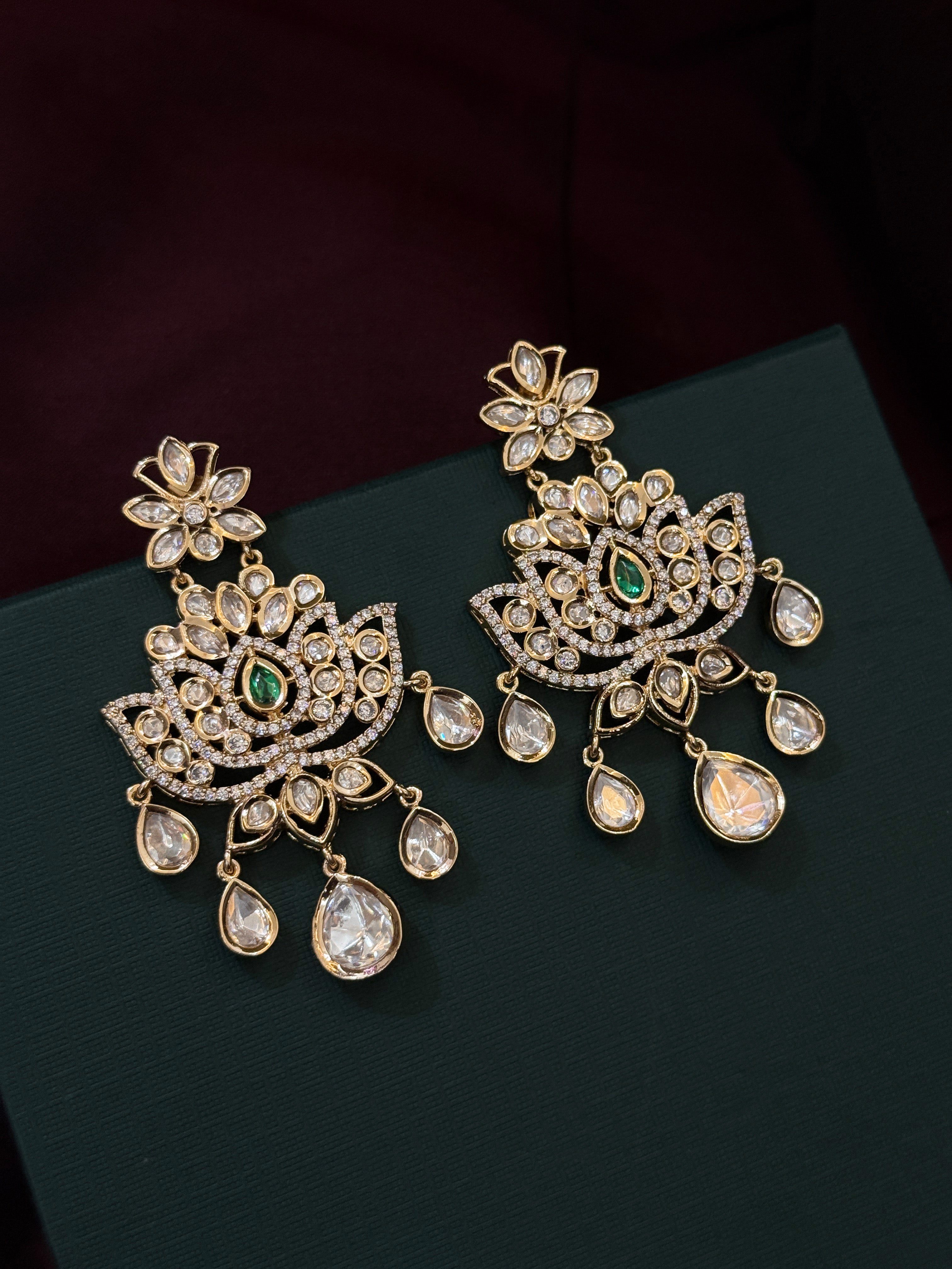 Heritage Polki Jewellery Set