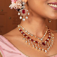 Ethereal Radiance Kundan Polki Set